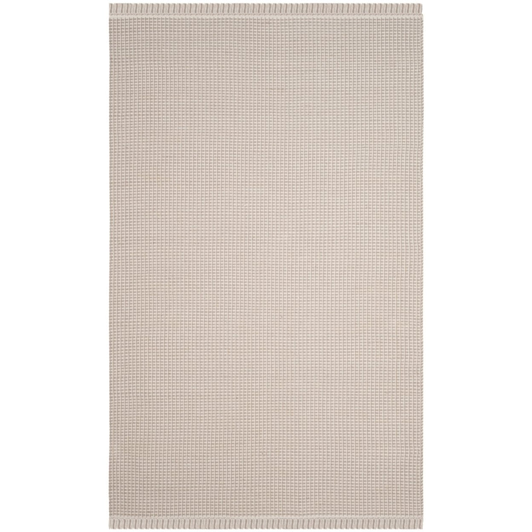 SAFAVIEH Montauk MTK340A Handwoven Ivory / Grey Rug Image 1