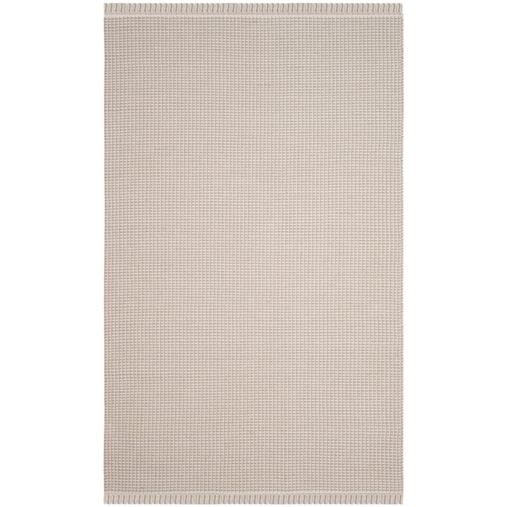 SAFAVIEH Montauk MTK340A Handwoven Ivory / Grey Rug Image 1