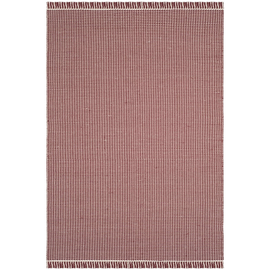 SAFAVIEH Montauk MTK340C Handwoven Ivory / Red Rug Image 1