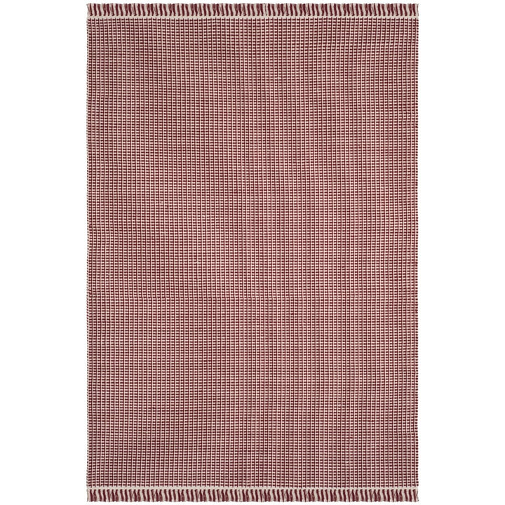 SAFAVIEH Montauk MTK340C Handwoven Ivory / Red Rug Image 1