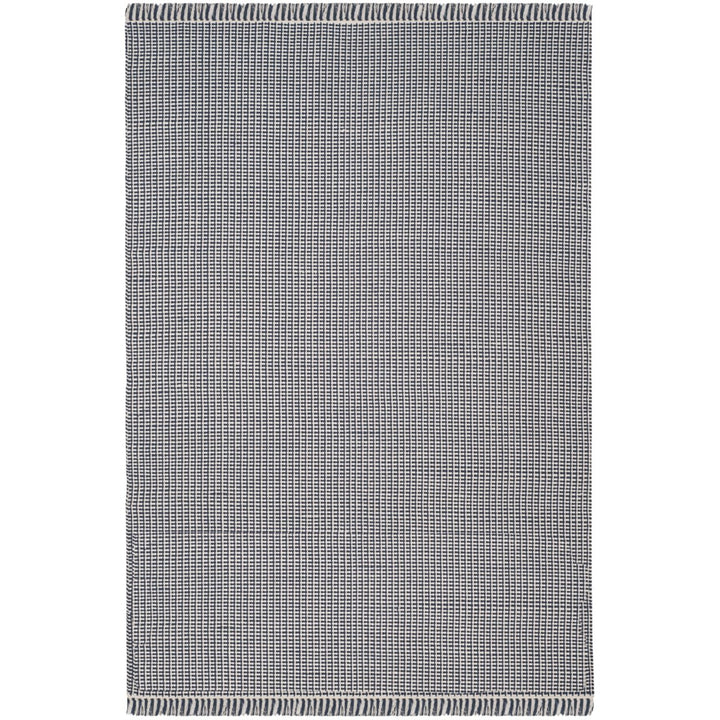 SAFAVIEH Montauk MTK340B Handwoven Ivory / Navy Rug Image 1