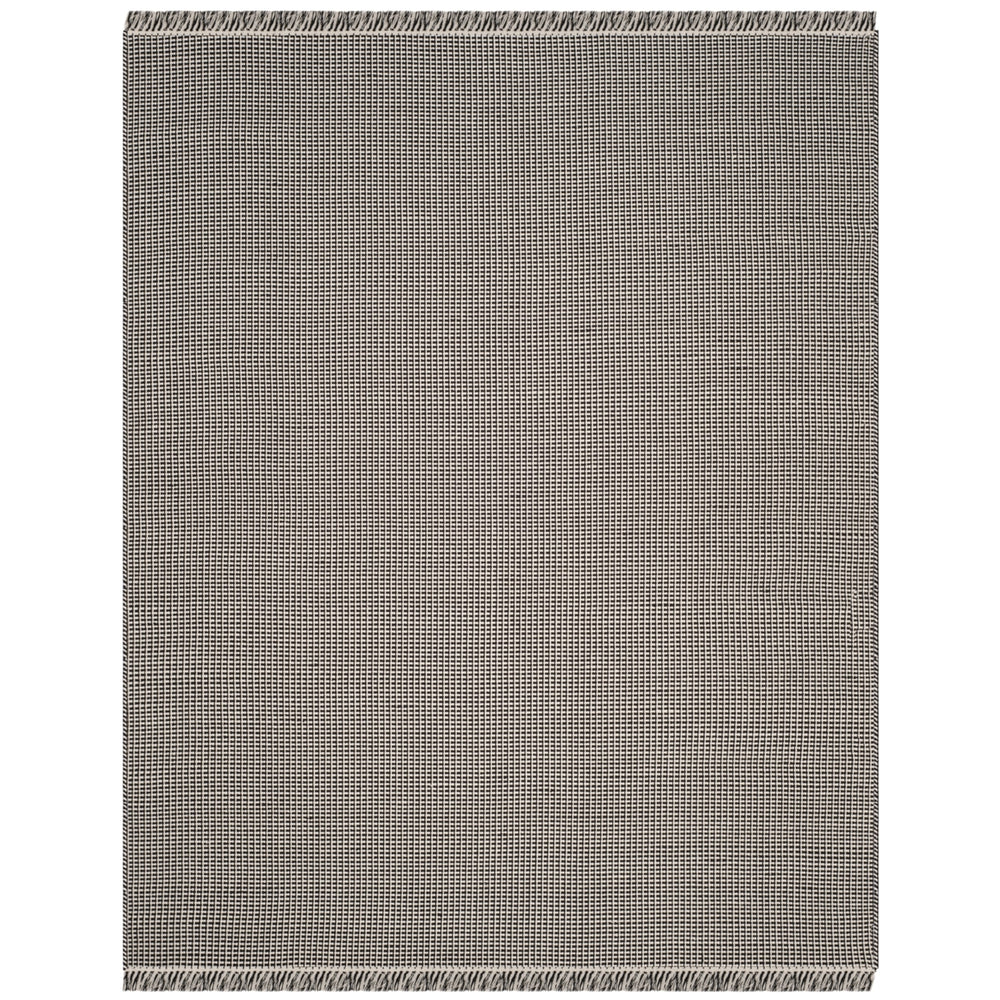 SAFAVIEH Montauk MTK340D Handwoven Ivory / Black Rug Image 2