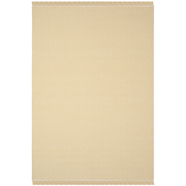 SAFAVIEH Montauk MTK340E Handwoven Ivory / Yellow Rug Image 1