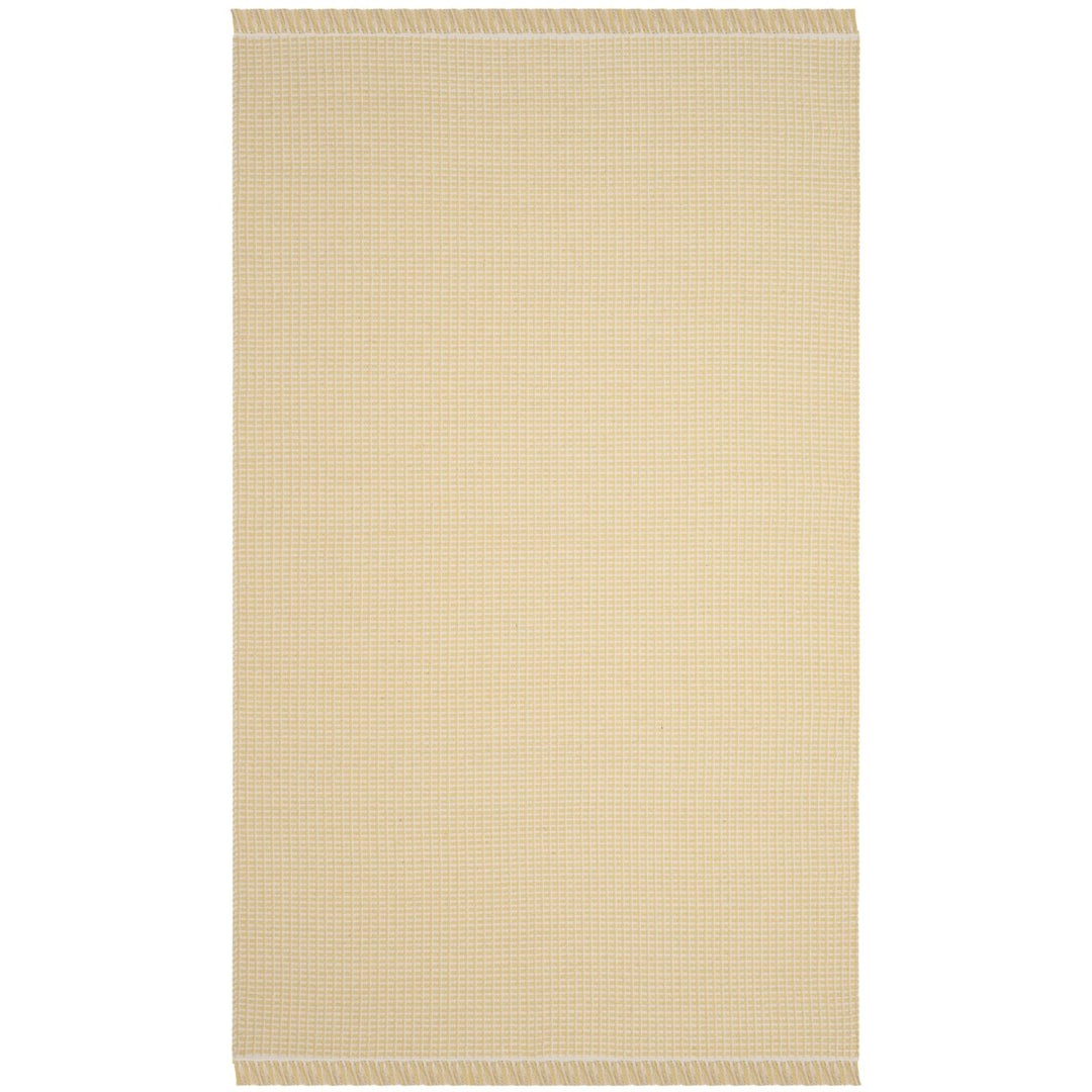 SAFAVIEH Montauk MTK340E Handwoven Ivory / Yellow Rug Image 1