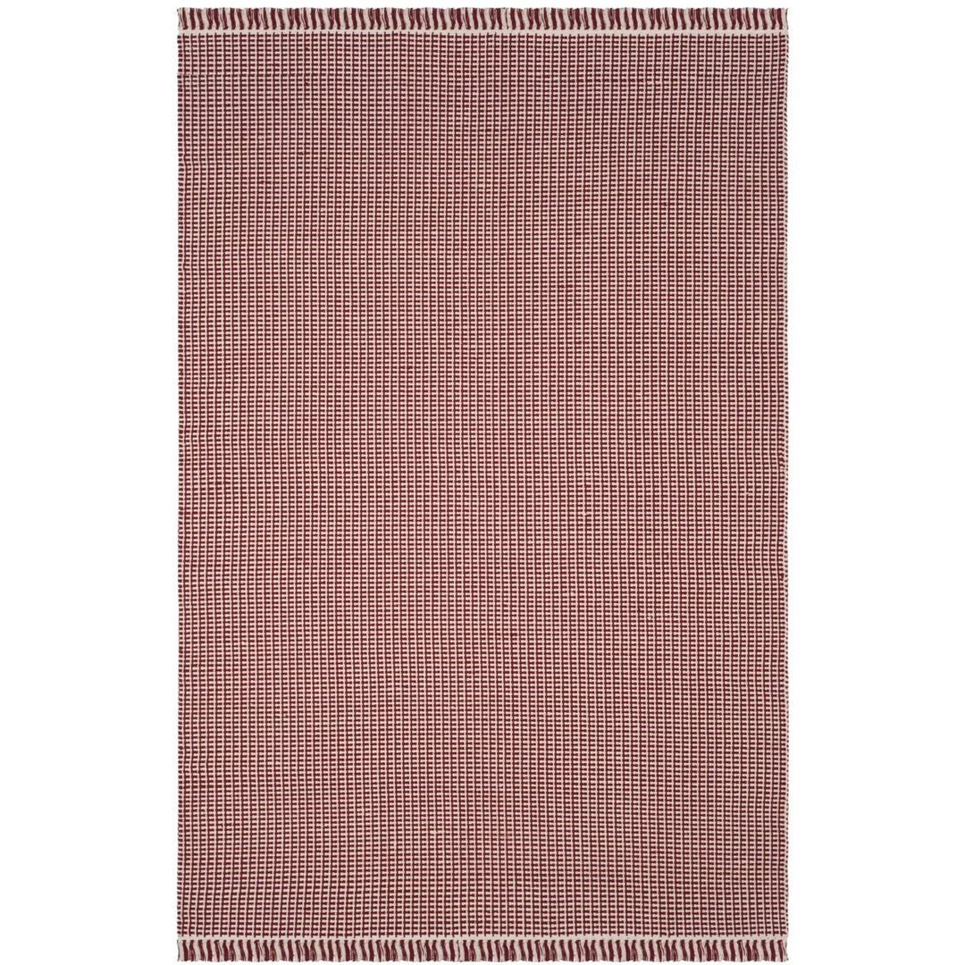 SAFAVIEH Montauk MTK340C Handwoven Ivory / Red Rug Image 1