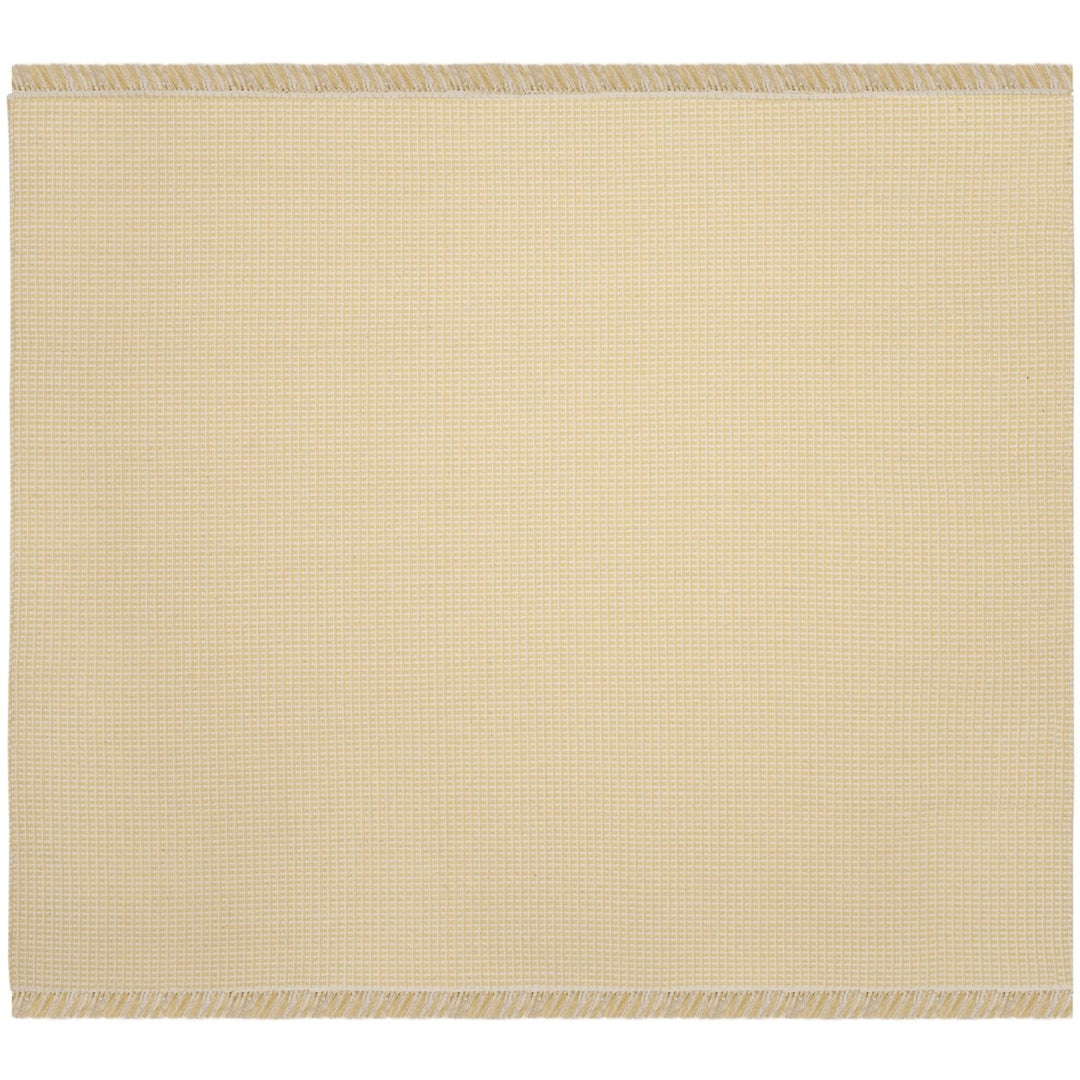 SAFAVIEH Montauk MTK340E Handwoven Ivory / Yellow Rug Image 1