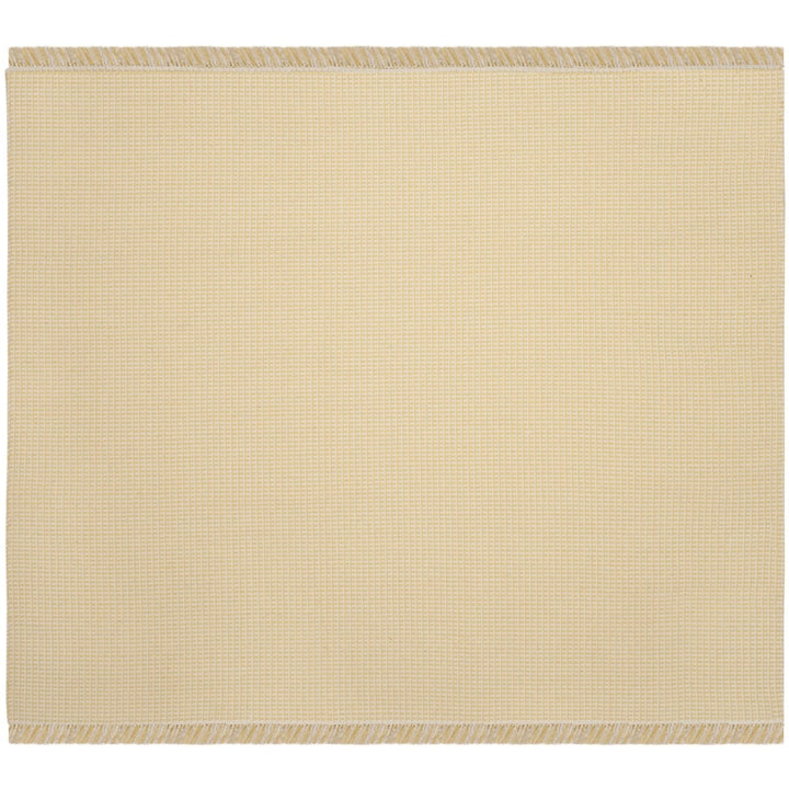 SAFAVIEH Montauk MTK340E Handwoven Ivory / Yellow Rug Image 1