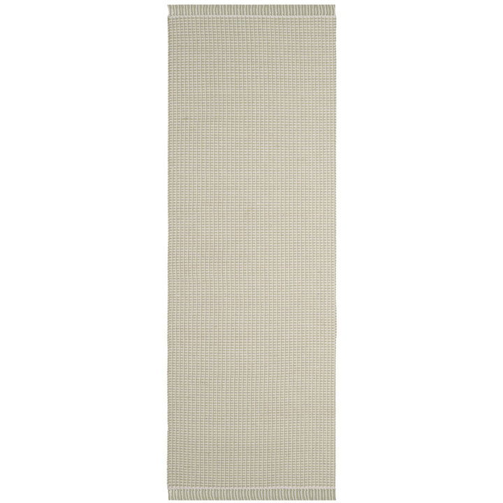 SAFAVIEH Montauk MTK340G Handwoven Ivory / Green Rug Image 1