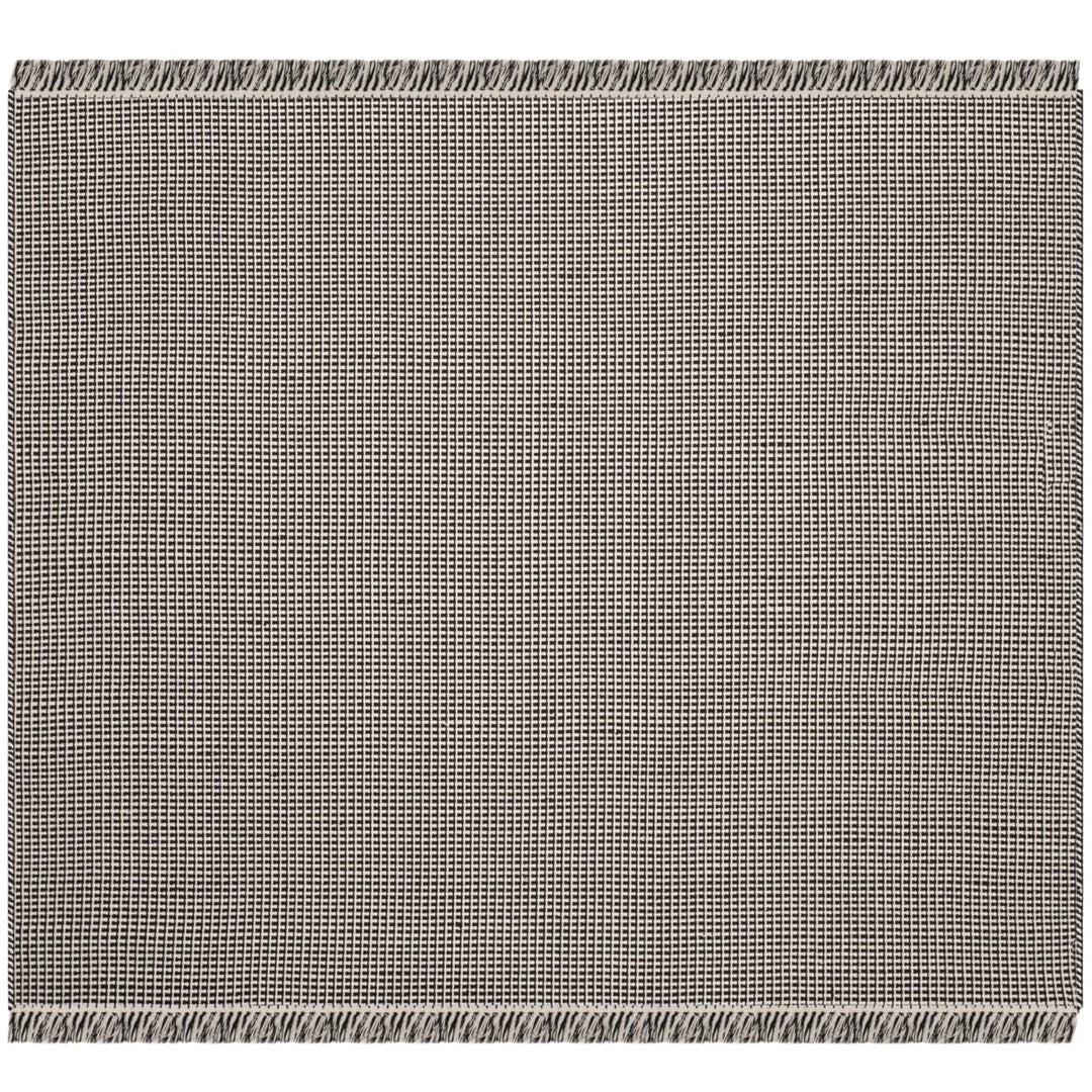 SAFAVIEH Montauk MTK340D Handwoven Ivory / Black Rug Image 1