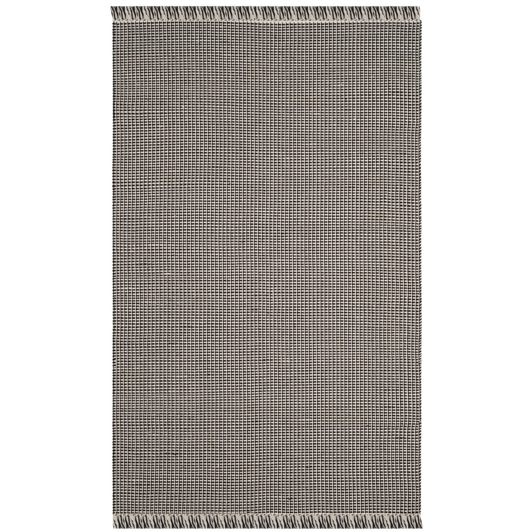 SAFAVIEH Montauk MTK340D Handwoven Ivory / Black Rug Image 1