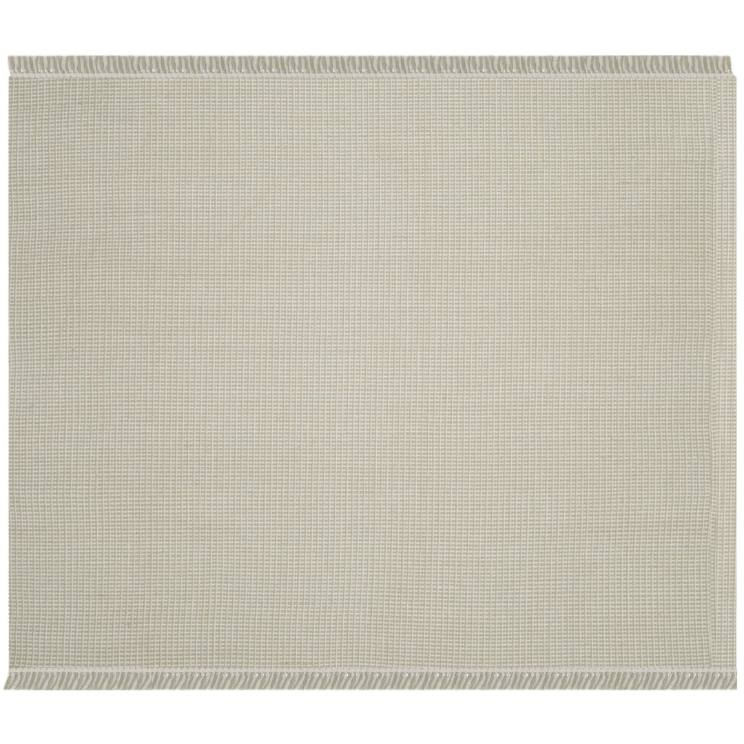 SAFAVIEH Montauk MTK340G Handwoven Ivory / Green Rug Image 1