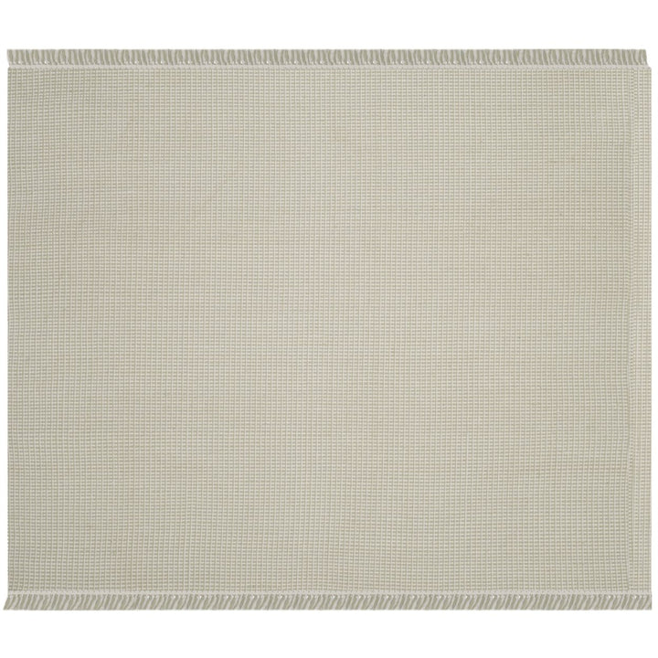 SAFAVIEH Montauk MTK340G Handwoven Ivory / Green Rug Image 1