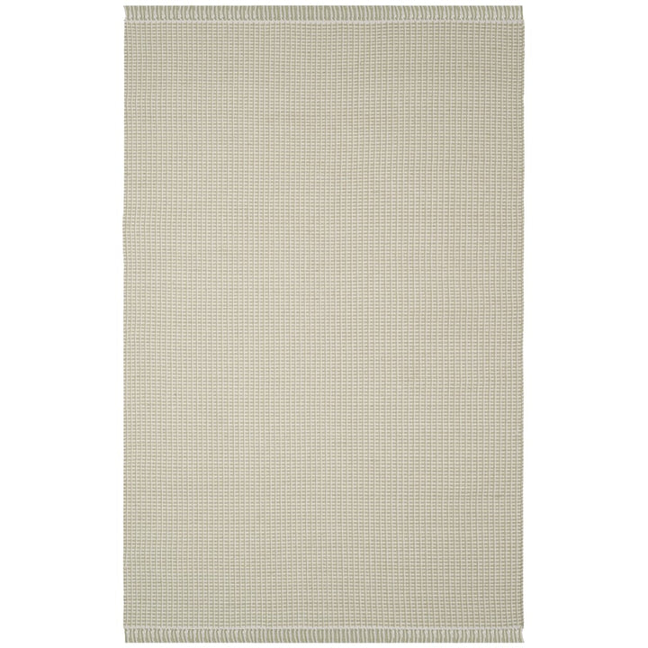 SAFAVIEH Montauk MTK340G Handwoven Ivory / Green Rug Image 1