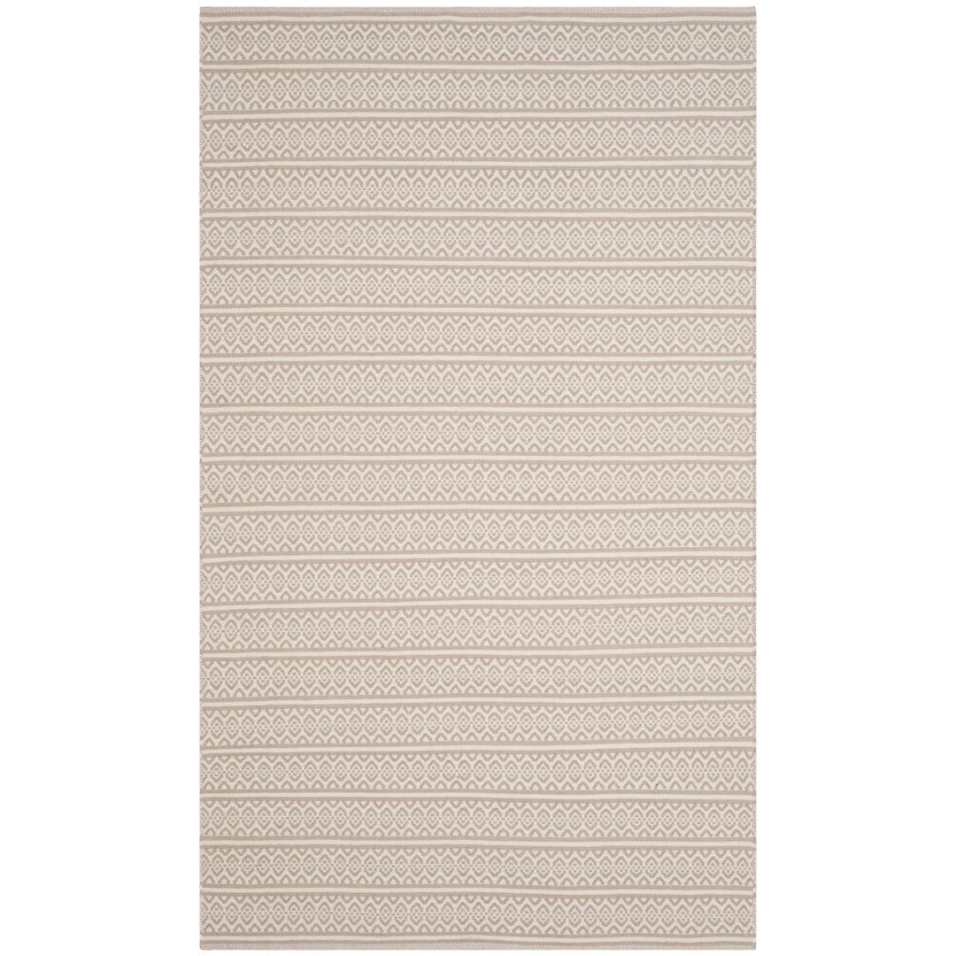 SAFAVIEH Montauk MTK341A Handwoven Ivory / Grey Rug Image 5