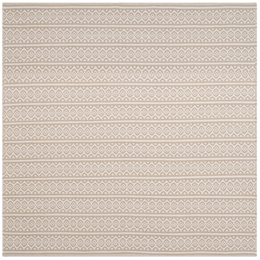 SAFAVIEH Montauk MTK341A Handwoven Ivory / Grey Rug Image 1