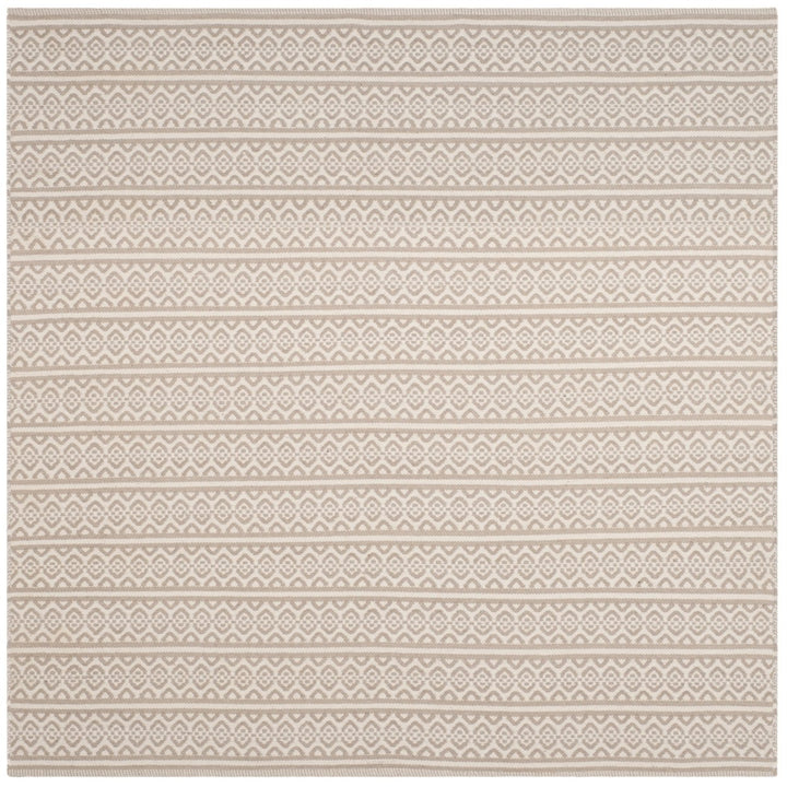 SAFAVIEH Montauk MTK341A Handwoven Ivory / Grey Rug Image 1