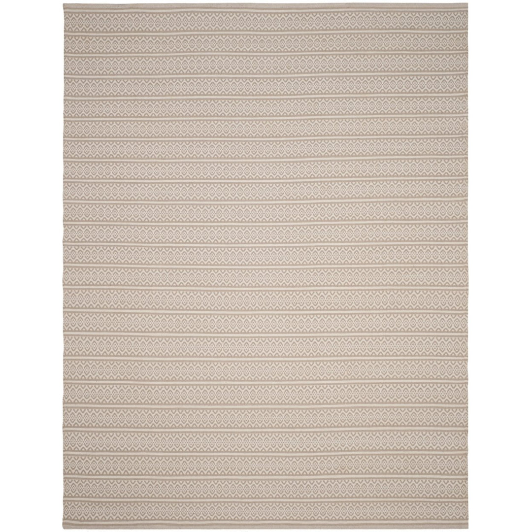 SAFAVIEH Montauk MTK341A Handwoven Ivory / Grey Rug Image 1