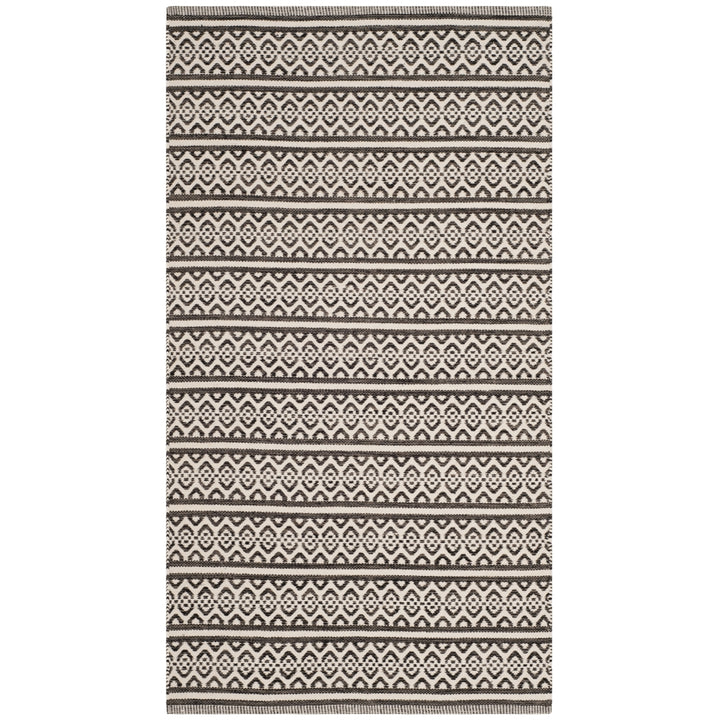 SAFAVIEH Montauk MTK341D Handwoven Ivory / Black Rug Image 3