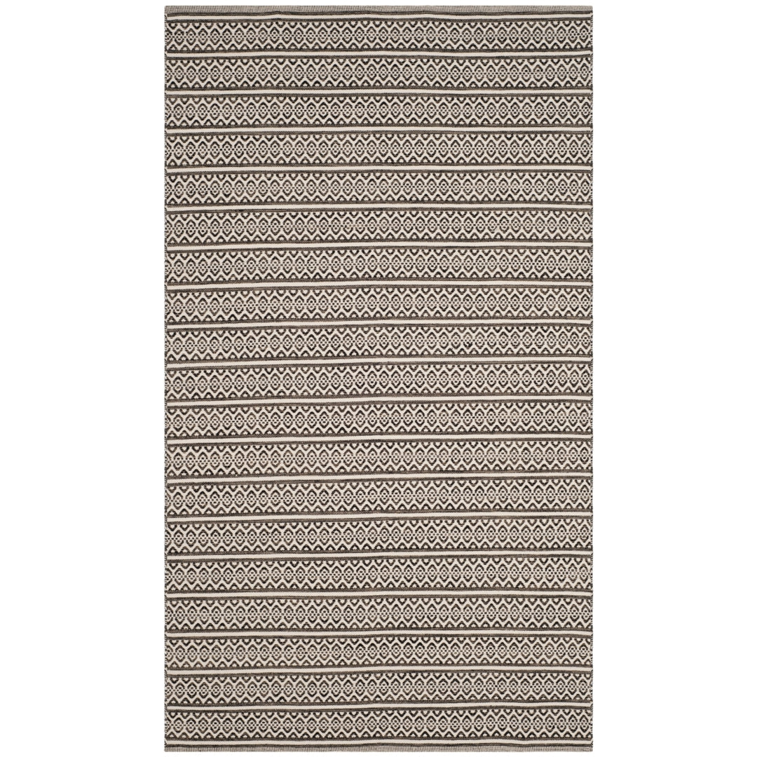 SAFAVIEH Montauk MTK341D Handwoven Ivory / Black Rug Image 6