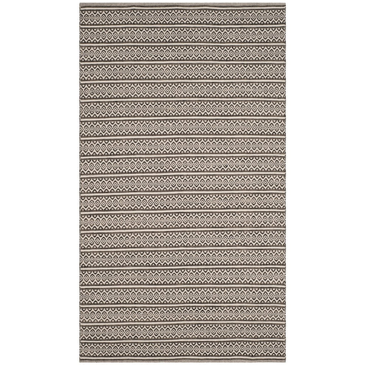 SAFAVIEH Montauk MTK341D Handwoven Ivory / Black Rug Image 1