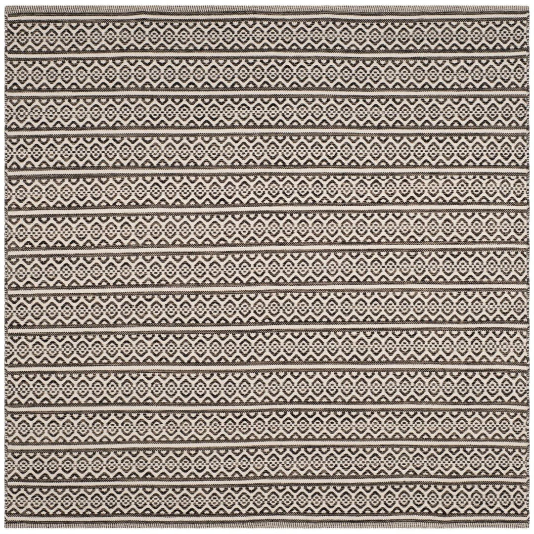 SAFAVIEH Montauk MTK341D Handwoven Ivory / Black Rug Image 1