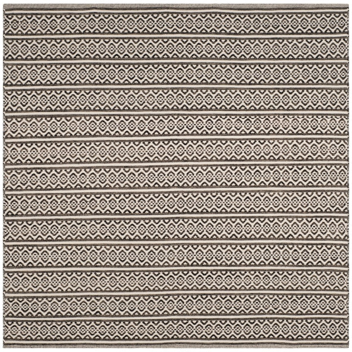 SAFAVIEH Montauk MTK341D Handwoven Ivory / Black Rug Image 1