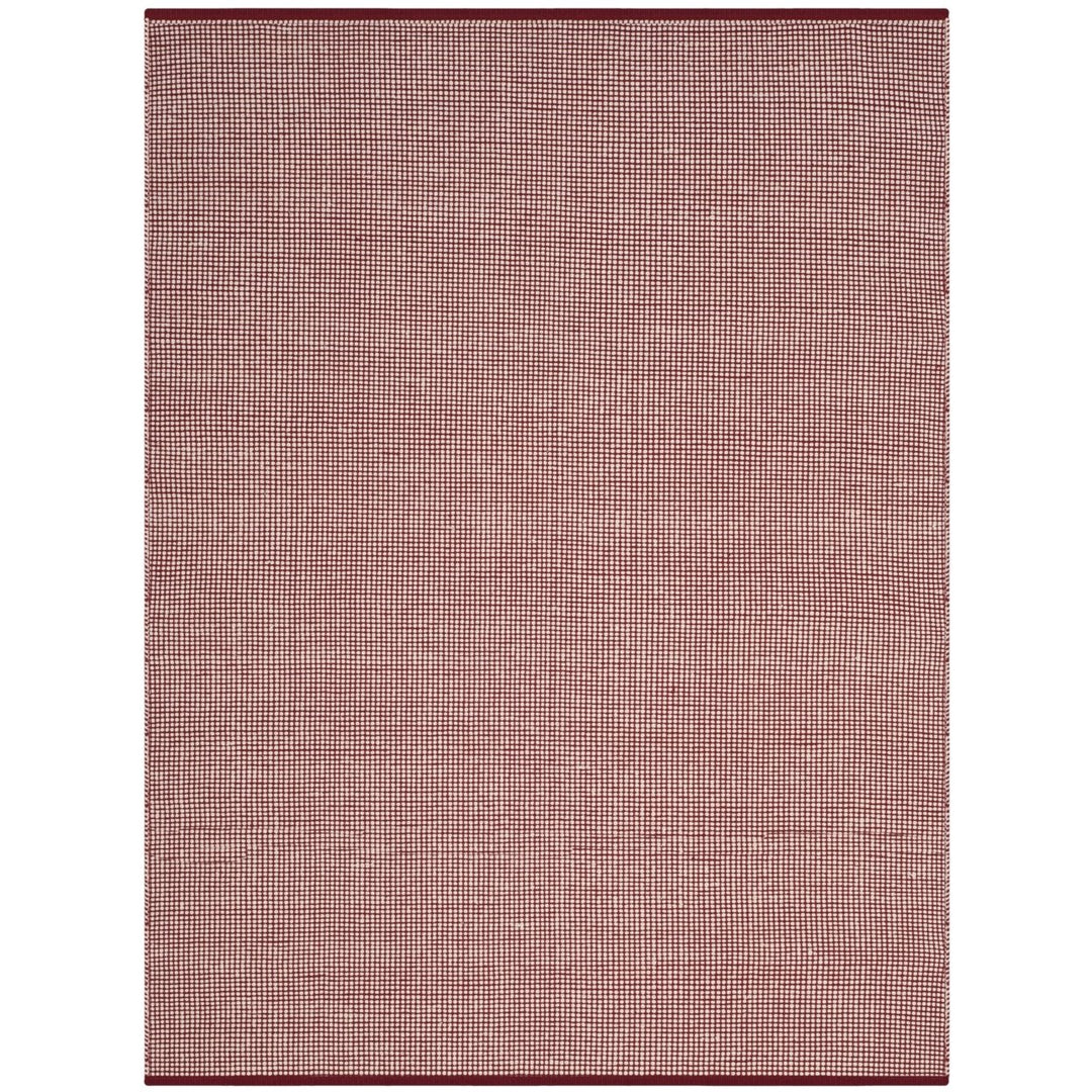 SAFAVIEH Montauk MTK345C Handwoven Ivory / Red Rug Image 8