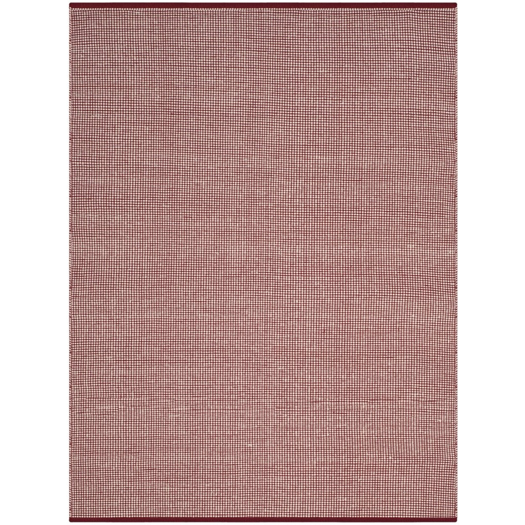 SAFAVIEH Montauk MTK345C Handwoven Ivory / Red Rug Image 9