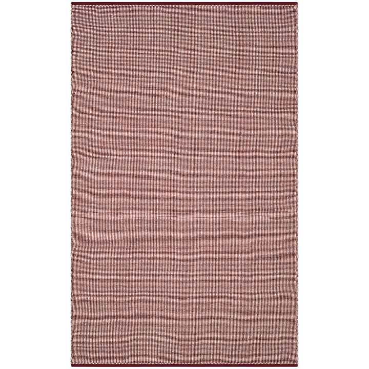 SAFAVIEH Montauk MTK345C Handwoven Ivory / Red Rug Image 11