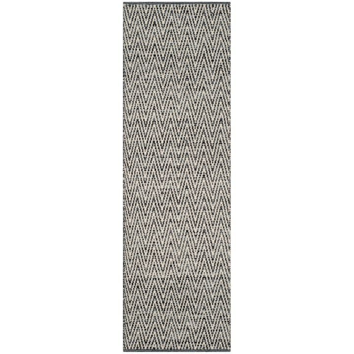 SAFAVIEH Montauk MTK411A Handwoven Ivory / Dark Grey Rug Image 3