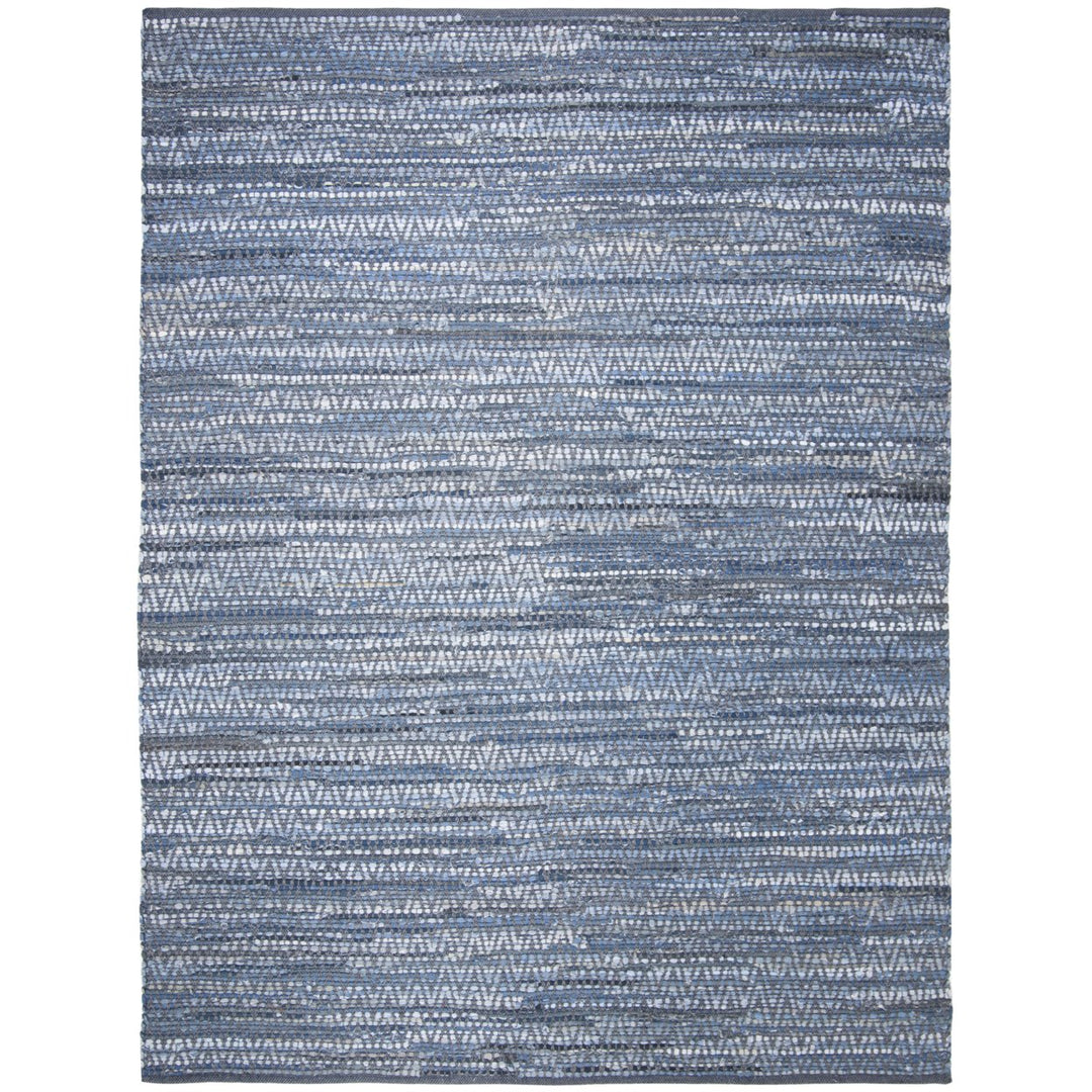 SAFAVIEH Montauk Collection MTK415L Handwoven Blue Rug Image 1