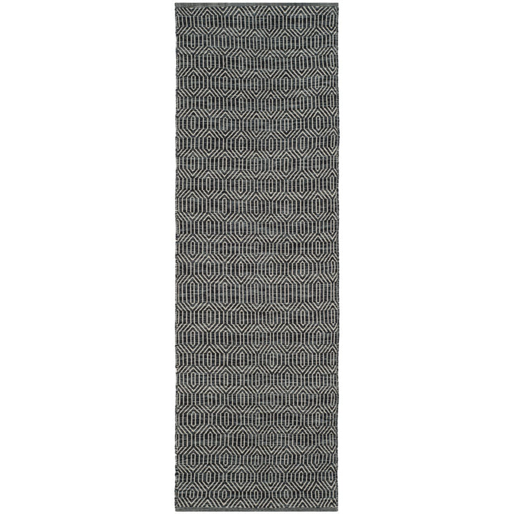 SAFAVIEH Montauk MTK413A Handwoven Ivory / Dark Grey Rug Image 1