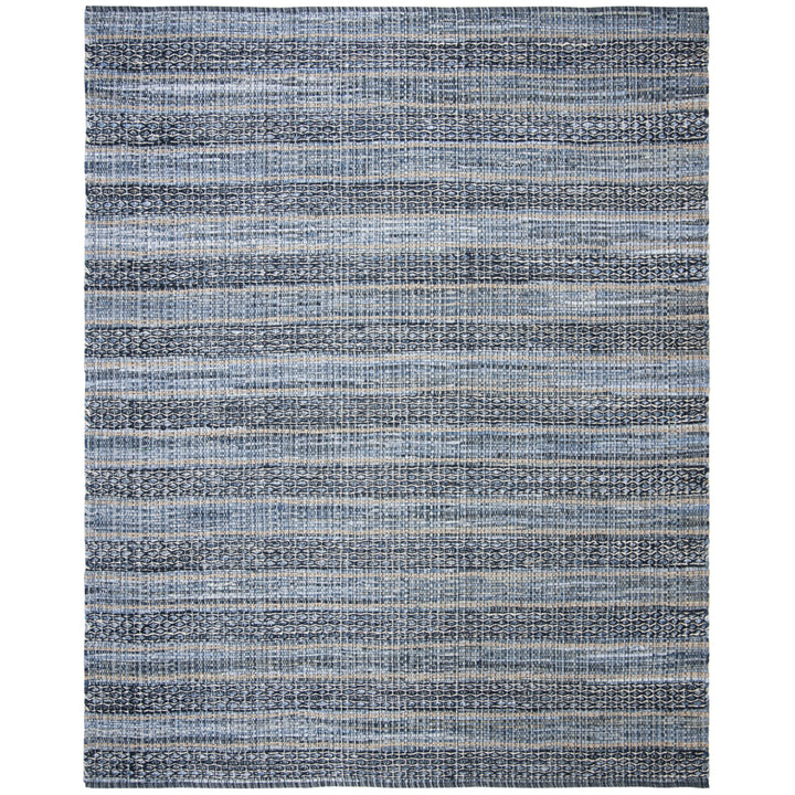 SAFAVIEH Montauk Collection MTK418L Handwoven Blue Rug Image 1