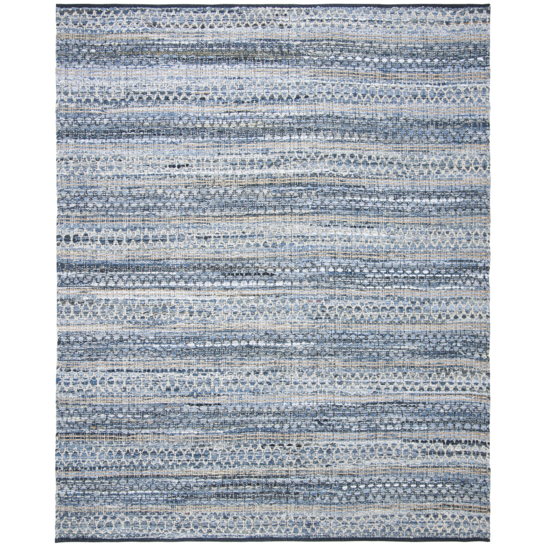 SAFAVIEH Montauk Collection MTK419L Handwoven Blue Rug Image 1