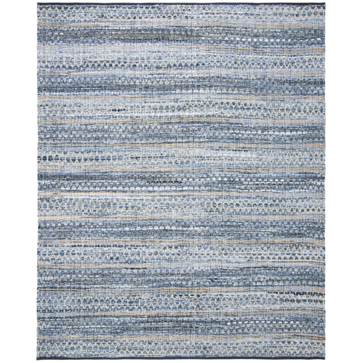 SAFAVIEH Montauk Collection MTK419L Handwoven Blue Rug Image 1