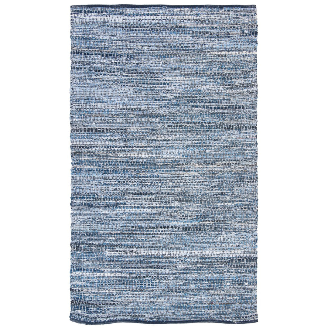 SAFAVIEH Montauk Collection MTK416L Handwoven Blue Rug Image 7