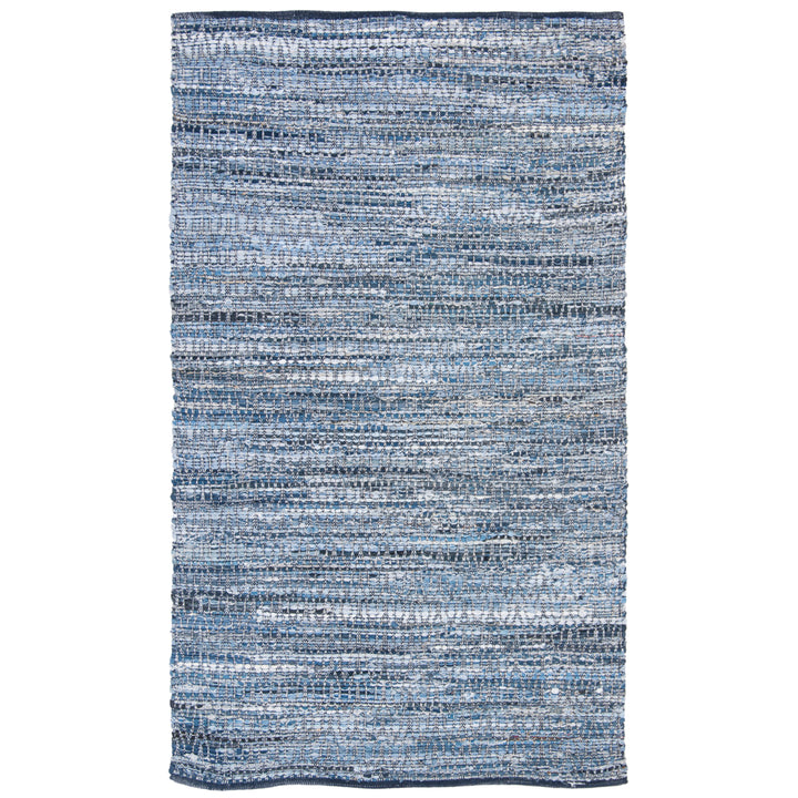 SAFAVIEH Montauk Collection MTK416L Handwoven Blue Rug Image 1