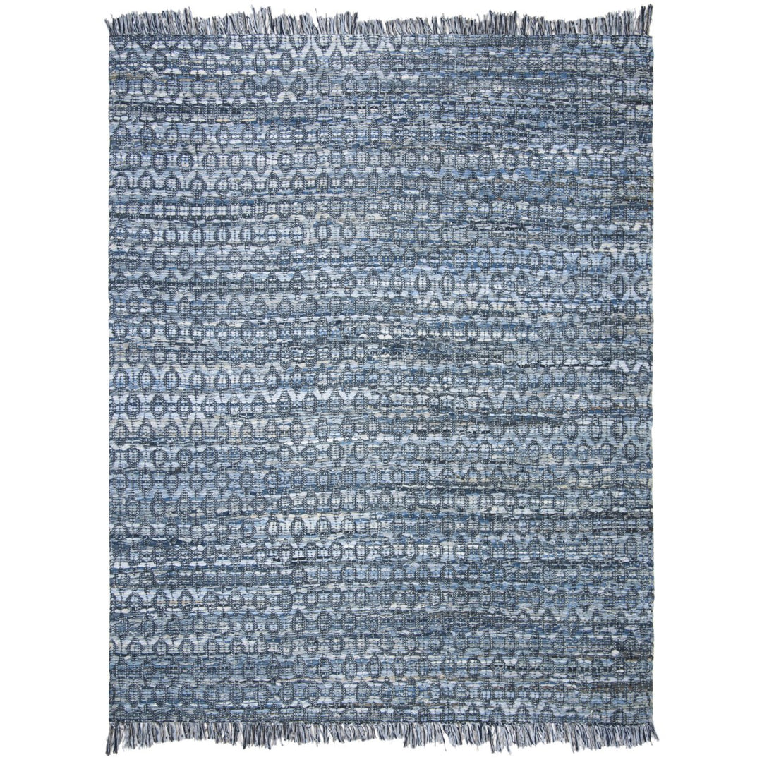 SAFAVIEH Montauk Collection MTK420L Handwoven Blue Rug Image 1