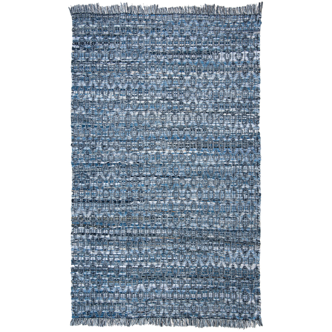 SAFAVIEH Montauk Collection MTK420L Handwoven Blue Rug Image 7