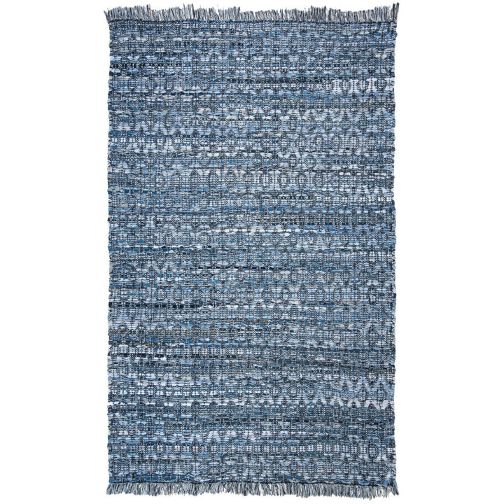 SAFAVIEH Montauk Collection MTK420L Handwoven Blue Rug Image 1