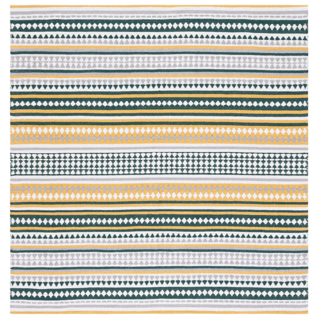 SAFAVIEH Montauk MTK451D Handwoven Yellow / Ivory Rug Image 6