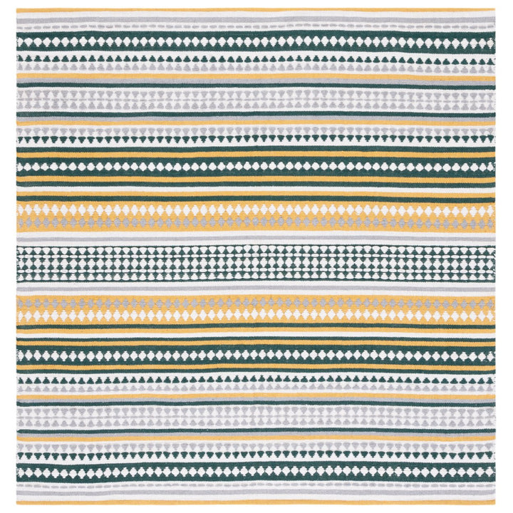 SAFAVIEH Montauk MTK451D Handwoven Yellow / Ivory Rug Image 6