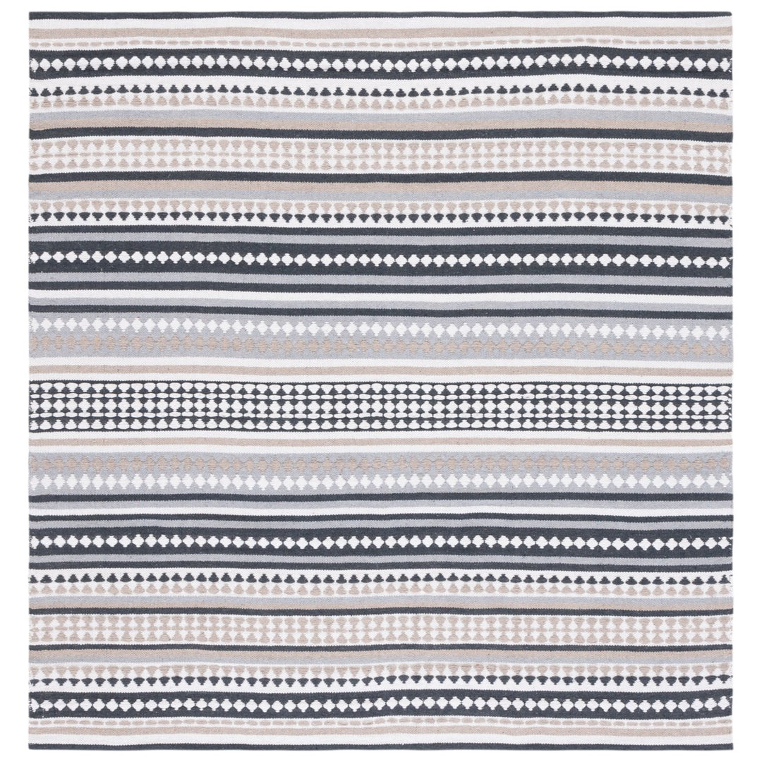 SAFAVIEH Montauk MTK451F Handwoven Grey / Ivory Rug Image 1