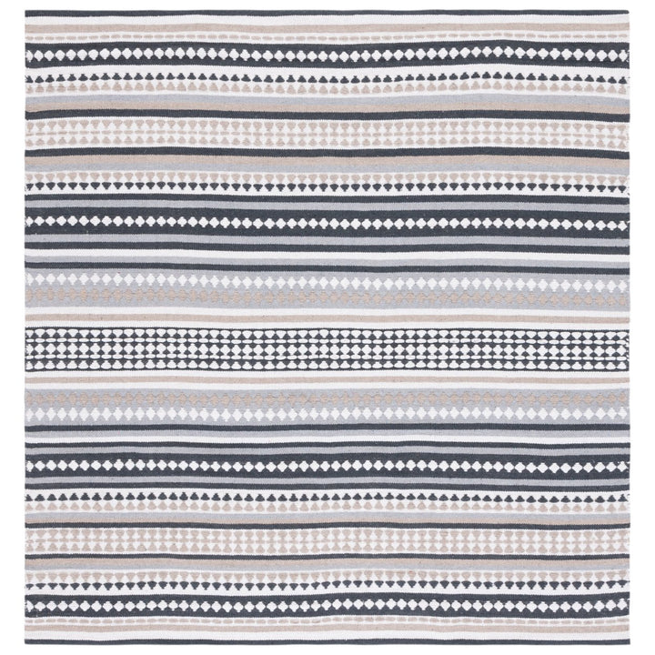 SAFAVIEH Montauk MTK451F Handwoven Grey / Ivory Rug Image 1