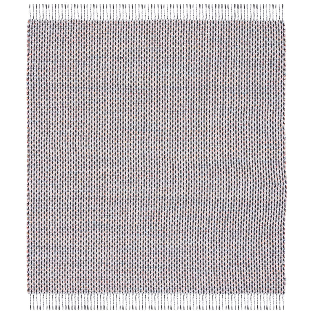 SAFAVIEH Montauk MTK475A Handwoven Ivory / Black Rug Image 1