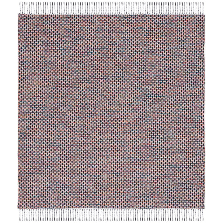 SAFAVIEH Montauk MTK475Q Handwoven Red / Yellow Rug Image 2