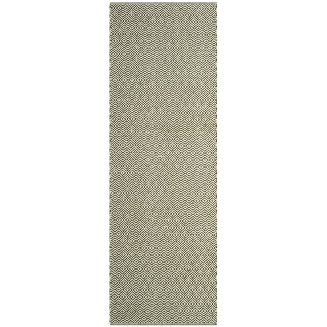 SAFAVIEH Montauk MTK515H Handwoven Ivory / Green Rug Image 1