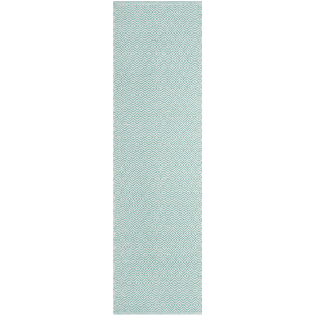 SAFAVIEH Montauk MTK515A Handwoven Ivory / Aqua Rug Image 5