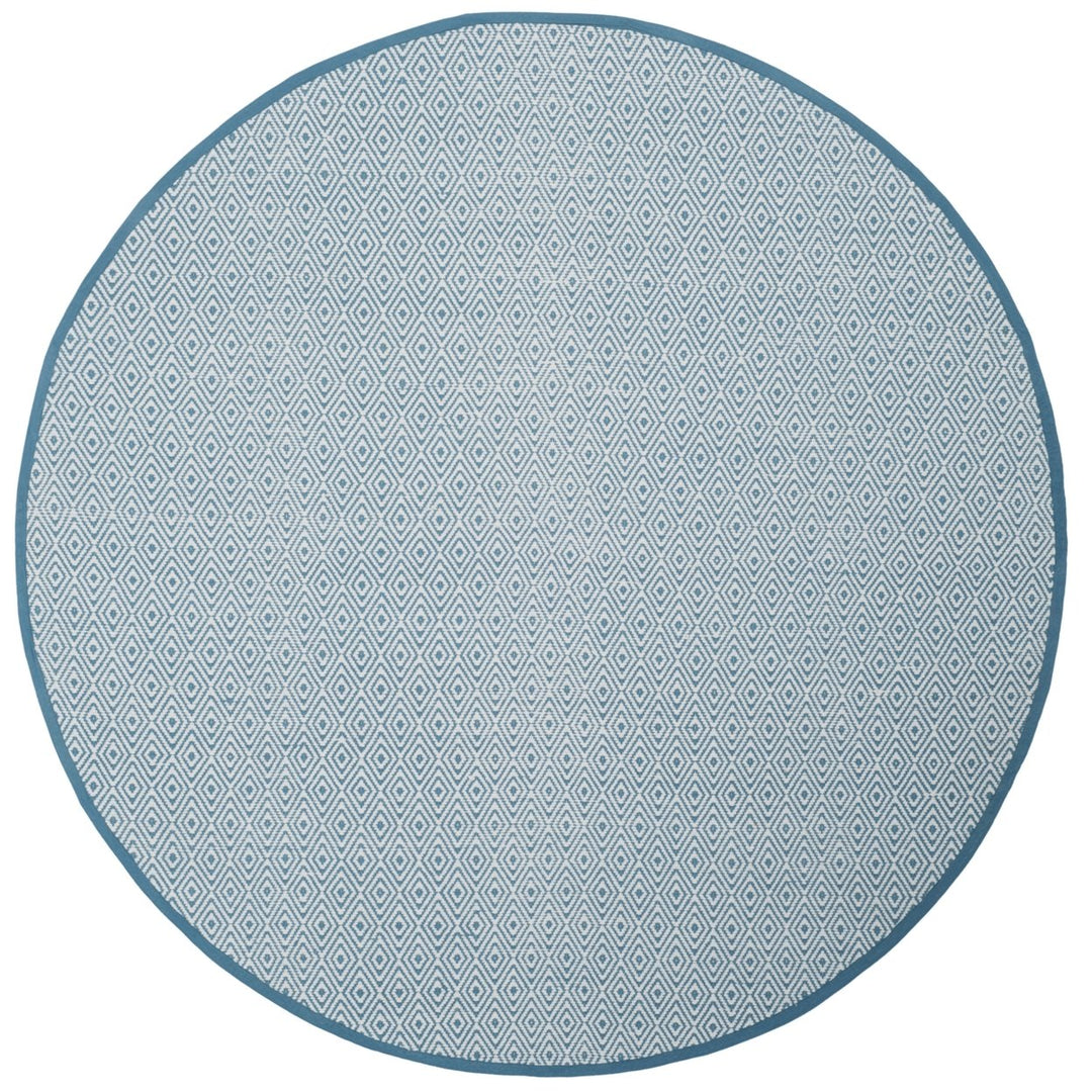 SAFAVIEH Montauk MTK515D Handwoven Ivory /Light Blue Rug Image 1