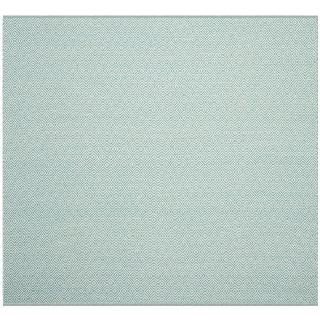 SAFAVIEH Montauk MTK515A Handwoven Ivory / Aqua Rug Image 1